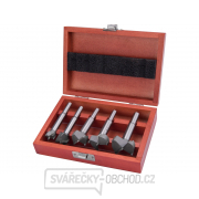 Frézy-sukovníky do dřeva s SK plátky, průměry 15-20-25-30-35mm, stopka 8-10mm - 5 ks Frézy-sukovníky do dřeva s SK plátky, průměry 15-20-25-30-35mm, stopka 8-10mm - 5 ks gallery main image