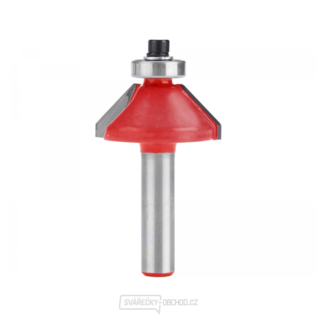 Fréza úhlová do dřeva, 45°xD30xH13,I3,5, stopka 8mm