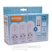 Zásuvka dálkově ovládaná 3ks, základní sada s ovladačem, dosah 30m náhled