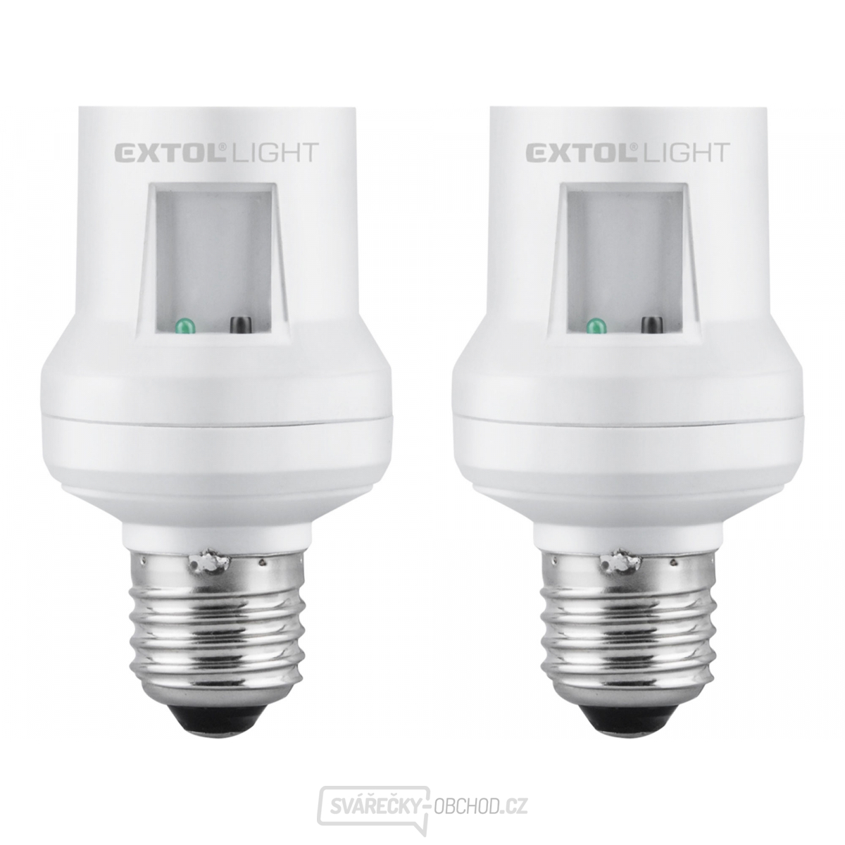 Objímka na žárovku dálkově ovládaná, rozšiřující sada, max. 60W žárovka, E27, dosah 30m - 2 ks Objímka na žárovku dálkově ovládaná, rozšiřující sada, max. 60W žárovka, E27, dosah 30m - 2 ks gallery main image