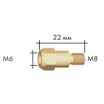 EU Mezikus MB26, M6/M8 22mm 142.0007
