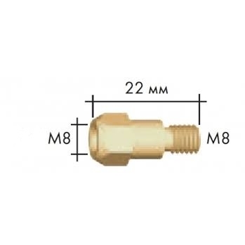 Binzel Mezikus MB26, M8/M8 22mm 142.0082