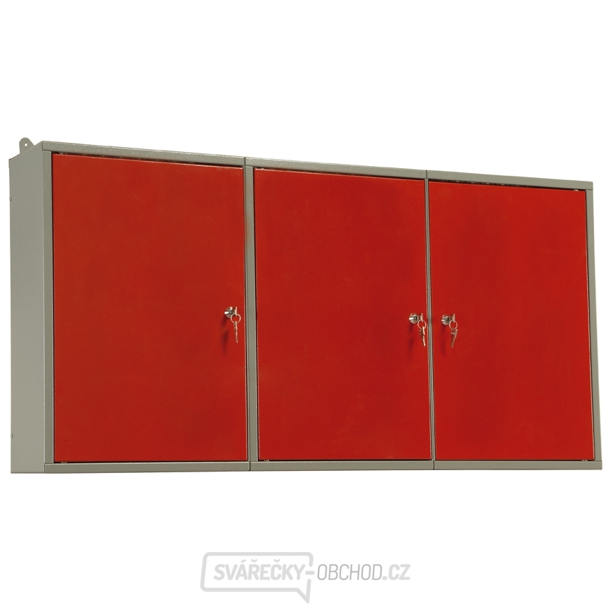 Závěsná skříň třídílná 120x60x19 cm