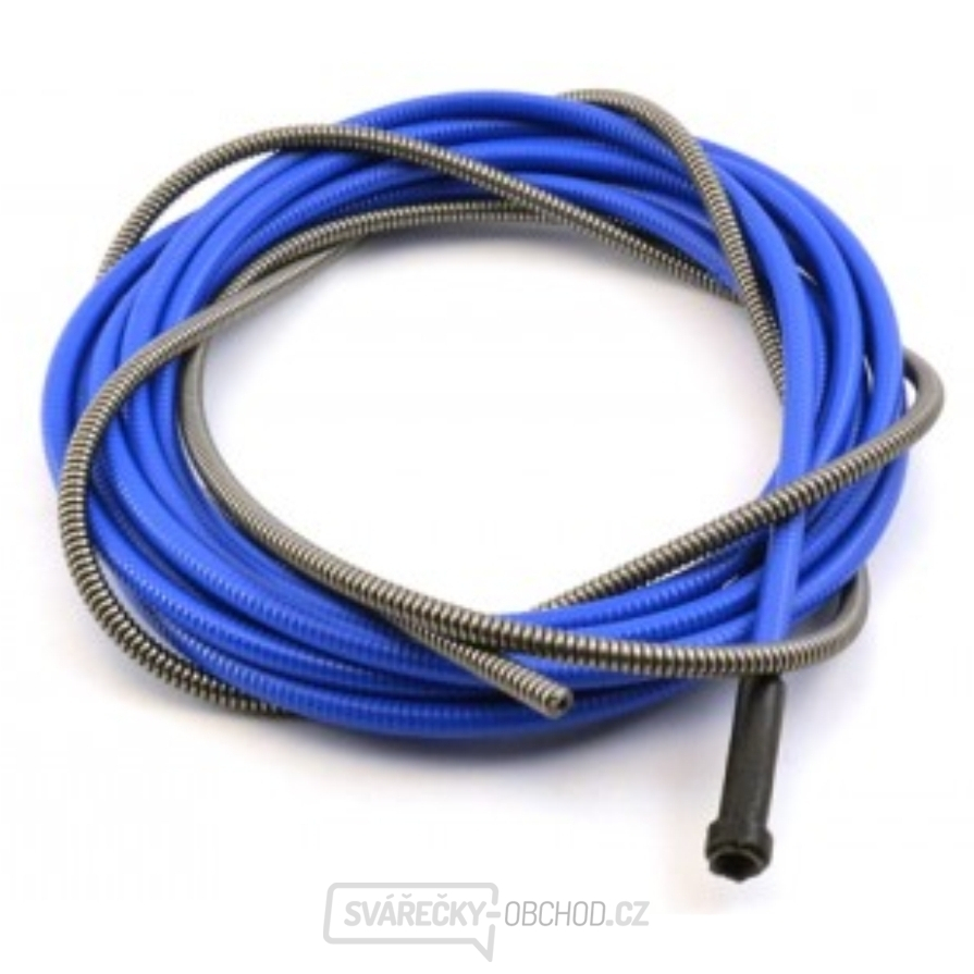 Bowden 1,5 x 4,5 x 3400 - modrý - pro drát 0,6 - 1,0 mm