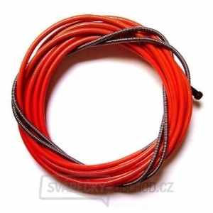 Bowden2,0 x 4,5 x 5400 - červený - pro drát 1,0 - 1,2 mm