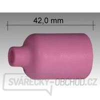 Keramická hubice pro hořáky 17/18/26 standard s plyn. čočkou - vel.6