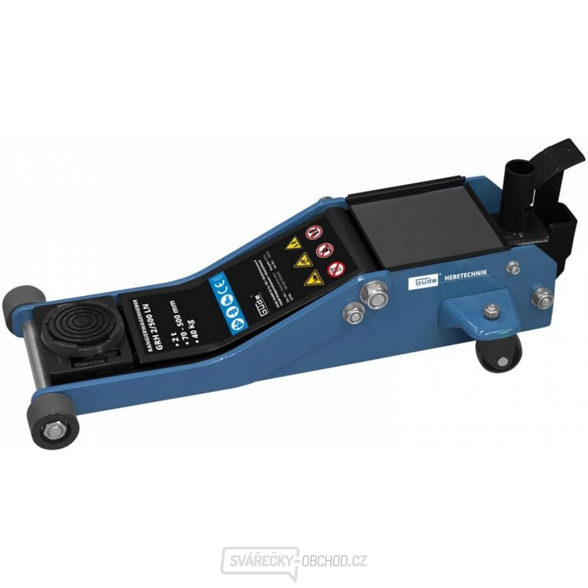 Posuvný hydraulický zvedák GRH 2/500 LN