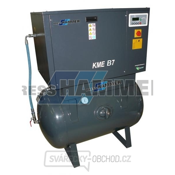 Šroubový kompresor KME B11 - 10bar + vzdušník 270l