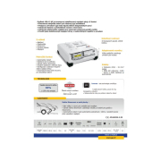 Multifunkční nabíječka autobaterií GYS GYSFLASH 100.12 HF (5m kabely) Náhled