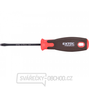 Šroubovák plochý SUPERGRIP, (-) 4x75mm, CrV Šroubovák plochý SUPERGRIP, (-) 4x75mm, CrV gallery main image