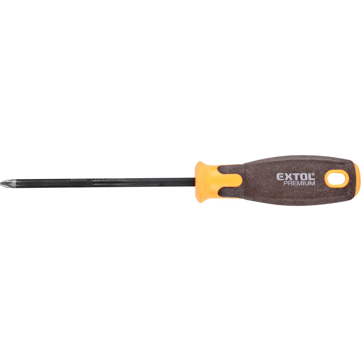 EXTOL PREMIUM Šroubovák křížový PZ SUPERGRIP, PZ 2x125mm, CrV 8819277
