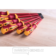 Šroubováky elektrikářské se zkoušečkou, sada 7ks, 3x(-),3x(PH), CrV Náhled