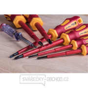 Šroubováky elektrikářské se zkoušečkou, sada 7ks, 3x(-),3x(PH), CrV Náhled