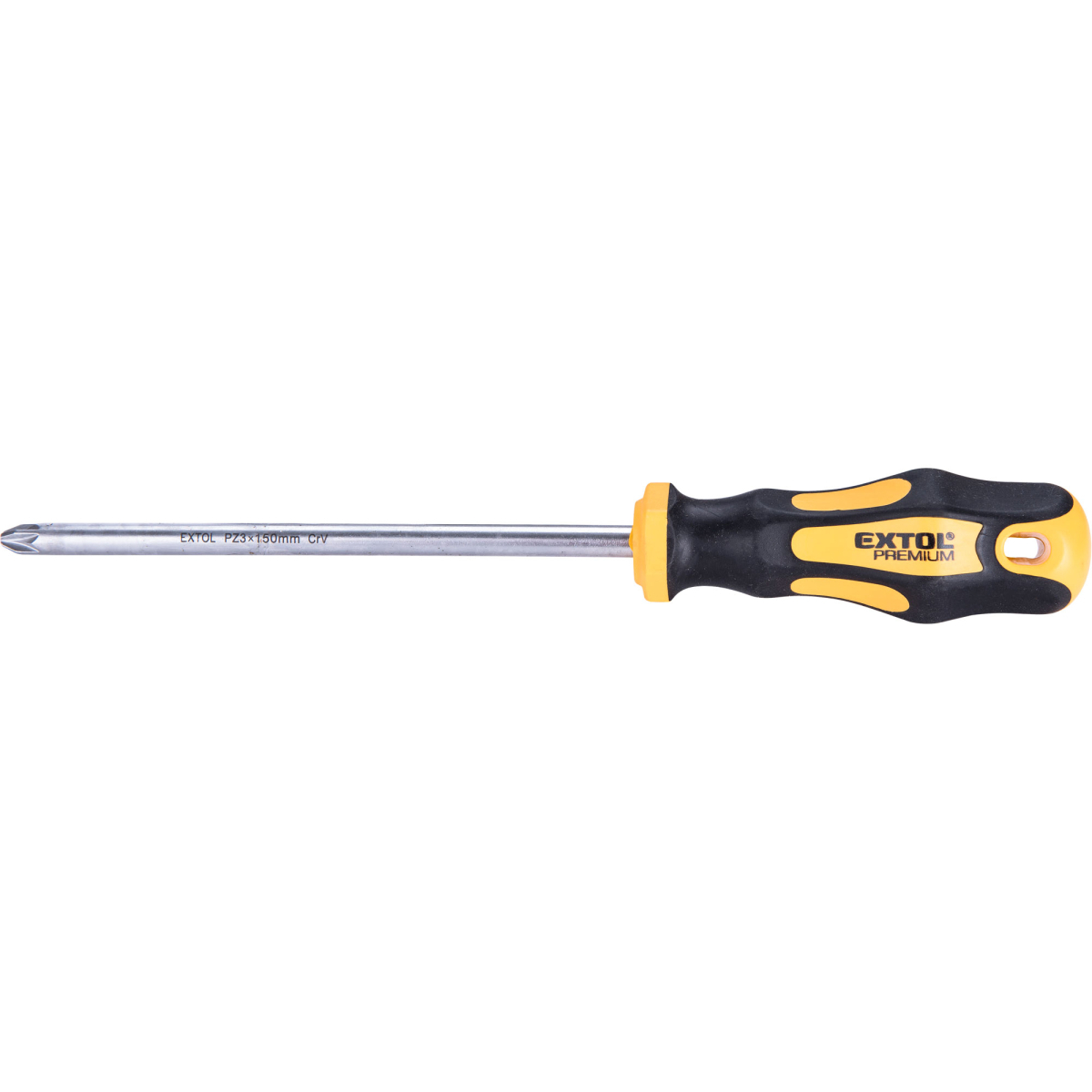 EXTOL PREMIUM Šroubovák křížový PZ, PZ 3x150mm, CrV 8819238