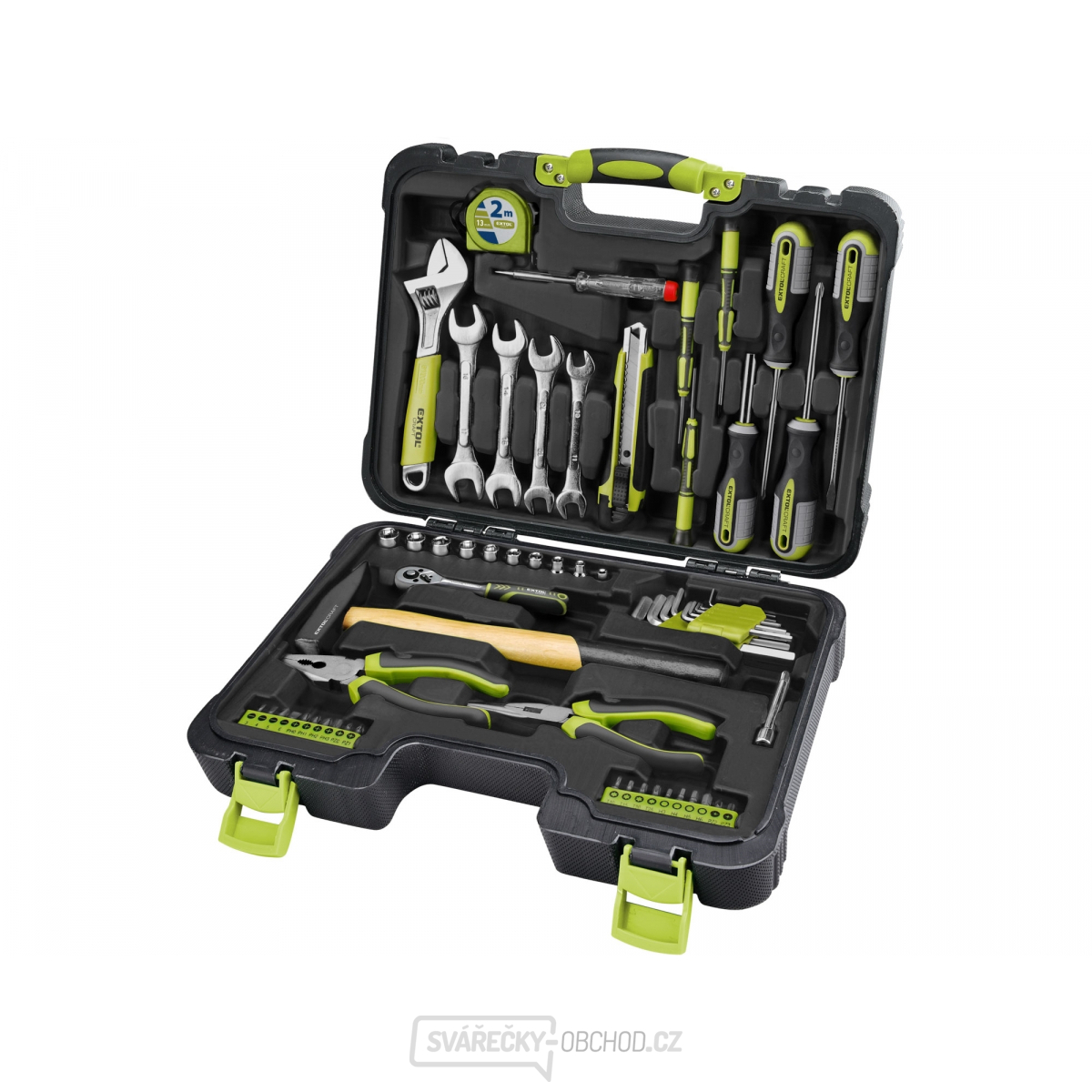 Sada 59ks nářadí, CrV, 1/4"