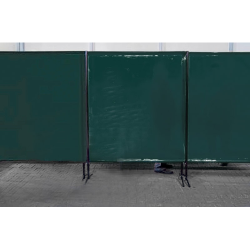 Levně Schweißkraft TransEco ochranná zástěna 2050 V, tmavě zelená 2050 × 1870 mm 1612001