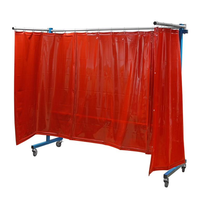 Levně Schweißkraft TransFlex ochranná zástěna, červená 3700 × 1950 mm 1613000