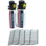 Hřebíky do dřeva 38mm, pozink - 2000 ks + 2 kartuše gallery main image