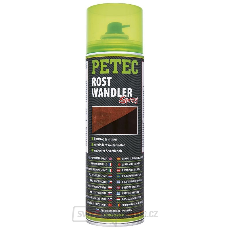 Odstraňovač koroze s ochranným účinkem - PETEC Rostwandler Spray