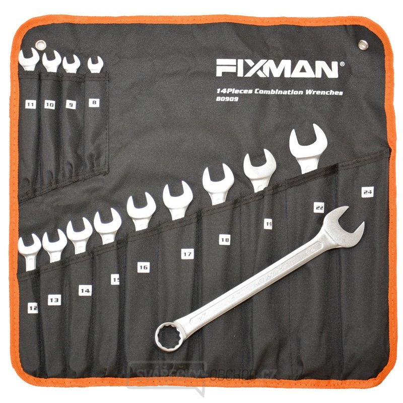 Sada očkoplochých klíčů FIXMAN B0909