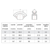 Přenosná hydraulická ohýbačka trubek ROT-1A Náhled