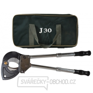 Ráčnové nůžky na stříhání kabelů HCC-30J Ráčnové nůžky na stříhání kabelů HCC-30J gallery main image