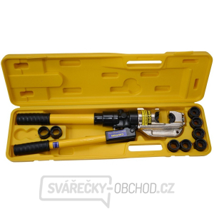 Pákové hydraulické krimpovací kleště pro trubková kabelová oka a spojky PKT-510 Pákové hydraulické krimpovací kleště pro trubková kabelová oka a spojky PKT-510 gallery main image