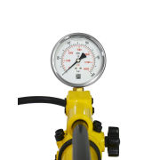 Ruční hydraulická pumpa dvourychlostní s tlakoměrem HHB-700B Náhled