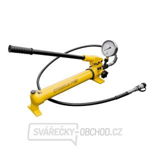 Ruční hydraulická pumpa dvourychlostní s tlakoměrem HHB-700B Ruční hydraulická pumpa dvourychlostní s tlakoměrem HHB-700B gallery main image