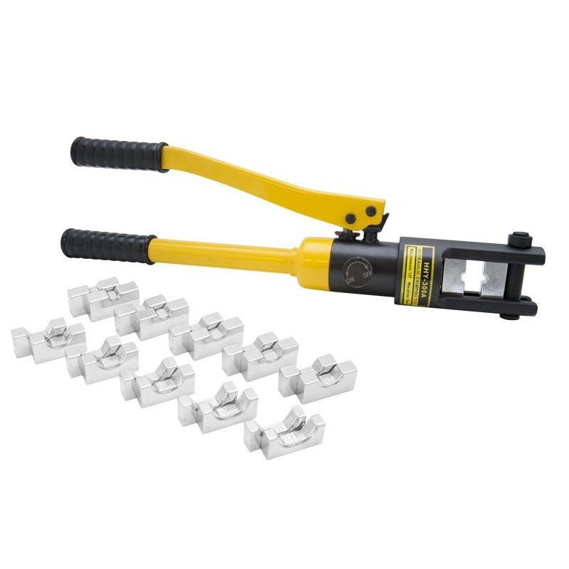 Genborx Pákové hydraulické krimpovací kleště pro trubková kabelová oka a spojky HHY-300A 890600HHY300A