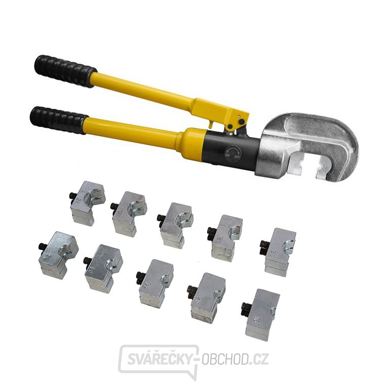 Pákové hydraulické krimpovací kleště pro trubková kabelová oka a spojky HHY-300C Pákové hydraulické krimpovací kleště pro trubková kabelová oka a spojky HHY-300C gallery main image