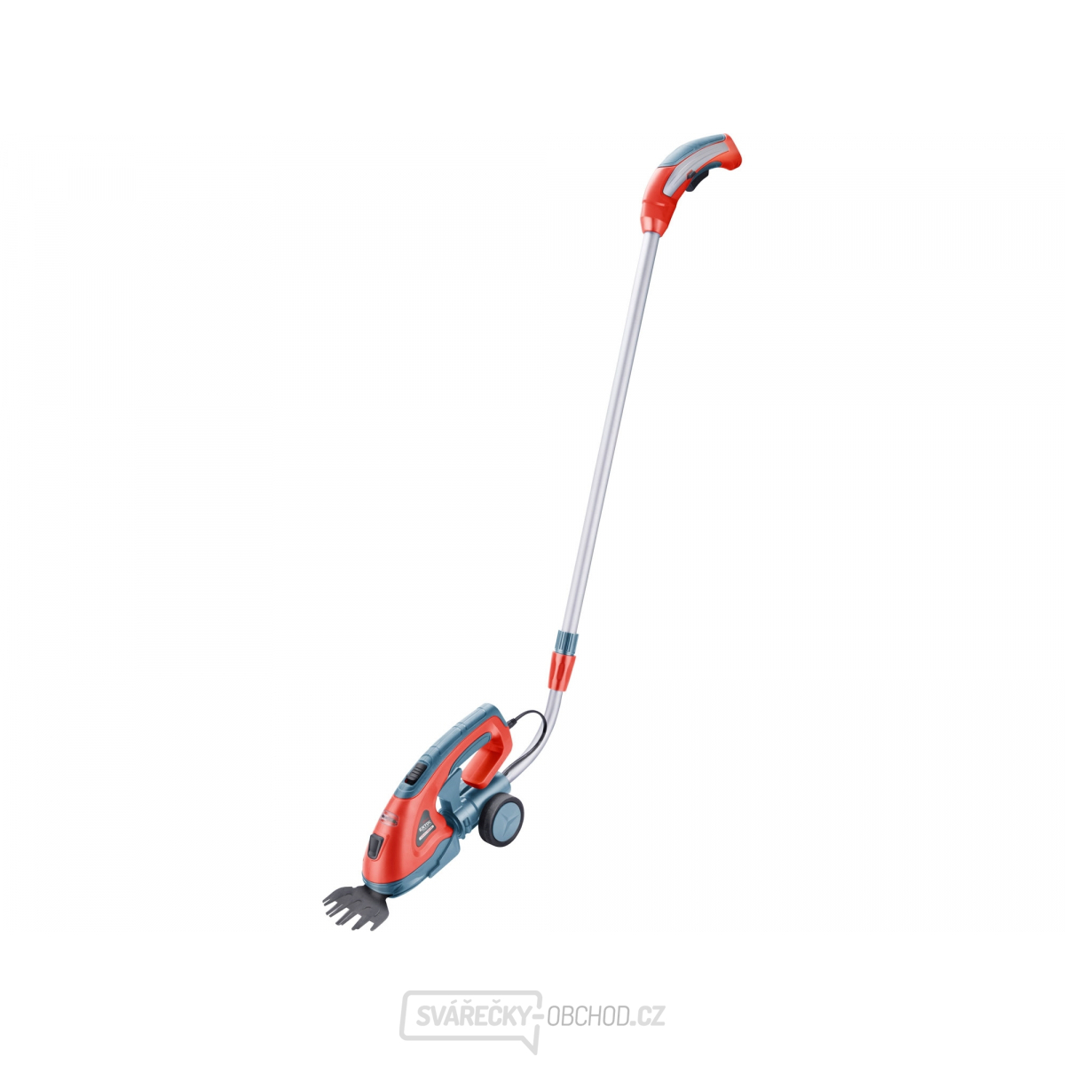 Nůžky na trávu a živé ploty aku s teleskopickou násadou, 7,2V Li-ion, 1500mAh