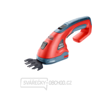 Nůžky na trávu a živé ploty aku s teleskopickou násadou, 7,2V Li-ion, 1500mAh náhled