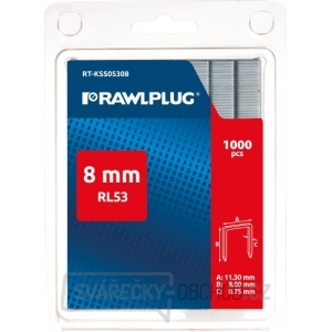 Spony RL53 8mm - 1000ks Spony RL53 8mm - 1000ks gallery main image