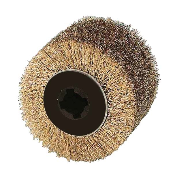 Brusný ocelový kartáč  0,3 mm, 100 x 100 x 19,1 mm 3726776