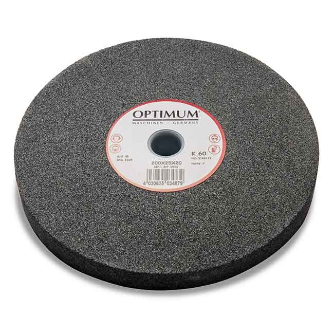 Brusný kotouč 200 x 25 x 20 mm - K80, tvrdost M, korund 3098125