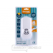Svítilna pohotovostní s pohybovým čidlem, indukční nabíjení, Li-ion, 16+2 LED náhled