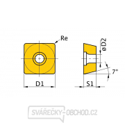 Břitové destičky S/90°, 5 ks Břitové destičky S/90°, 5 ks gallery main image
