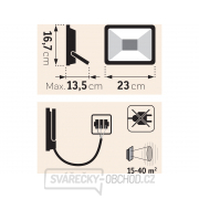 Reflektor LED, 3200lm, Economy náhled