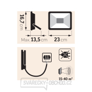 Reflektor LED, 3200lm, Economy náhled