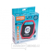 Reflektor LED, 1200lm, na baterie náhled