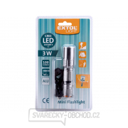 Svítilna 100lm CREE XPE, mini, CREE 3W XPE LED, 1x AA Náhled