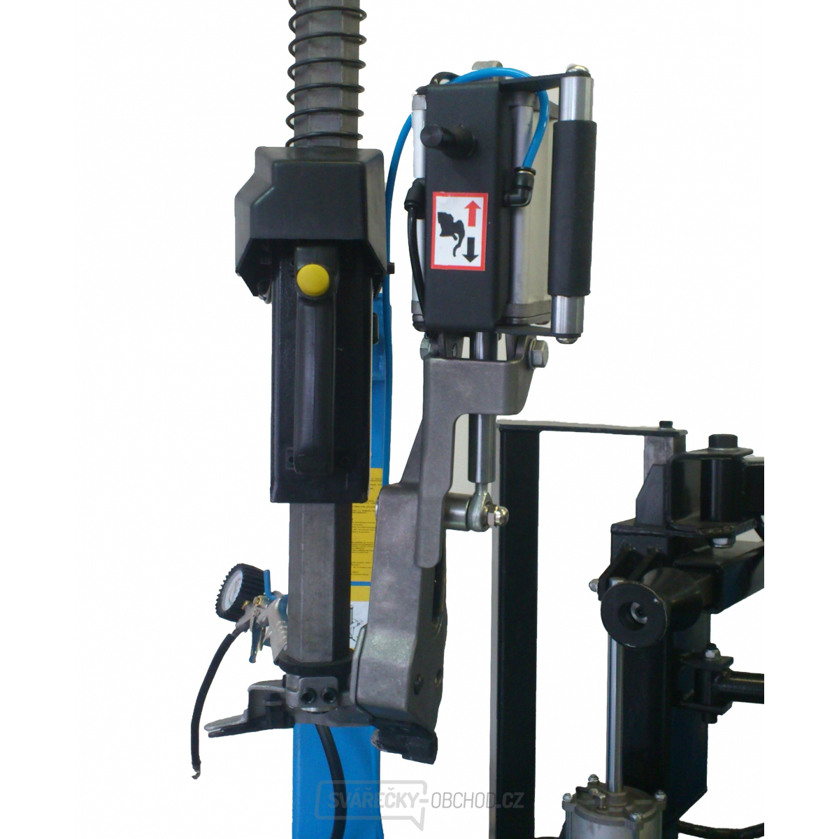 Pneumatická montážní hlava