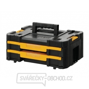 DWST1-70706 Kufr TSTAK IV se dvěma zásuvkami, 8l DeWALT