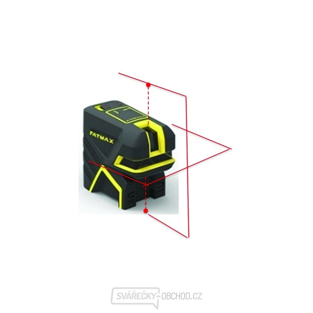 Křížový + 2bodový laser červený FatMax Stanley