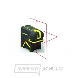 Křížový + 2bodový laser červený FatMax Stanley