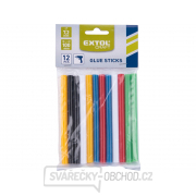 Tyčinky tavné, mix barev, ∅ 7,2x100mm - 12ks Náhled