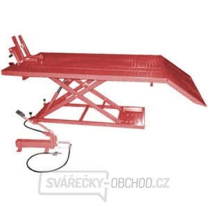 Nůžkový hydraulicko- pneumatický plošin. zvedák ZD04152Q- J/ gallery main image
