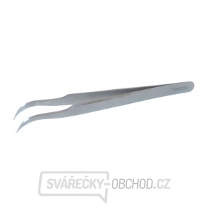 Pinzeta chrom nerez-zahnutá, 120mm Pinzeta chrom nerez-zahnutá, 120mm gallery main image