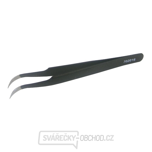 Pinzeta anti-static nerez-zahnutá 120 x 9mm Pinzeta anti-static nerez-zahnutá 120 x 9mm gallery main image